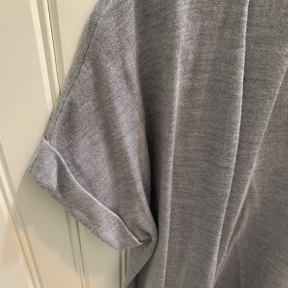 Vineyard Vines Gray Merino Wool Short Sleeve Vest - Picture 3 of 5